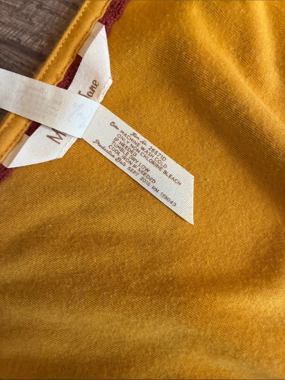 Matilda Jane 100% Cotton Mustard Yellow Floral Print Wrap Maxi Dress- Size S/M - Picture 4 of 11